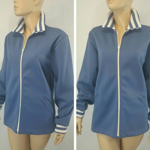 NWOT VINTAGE Knit 1960-70s TENNIS JACKET - Picture 2 of 4